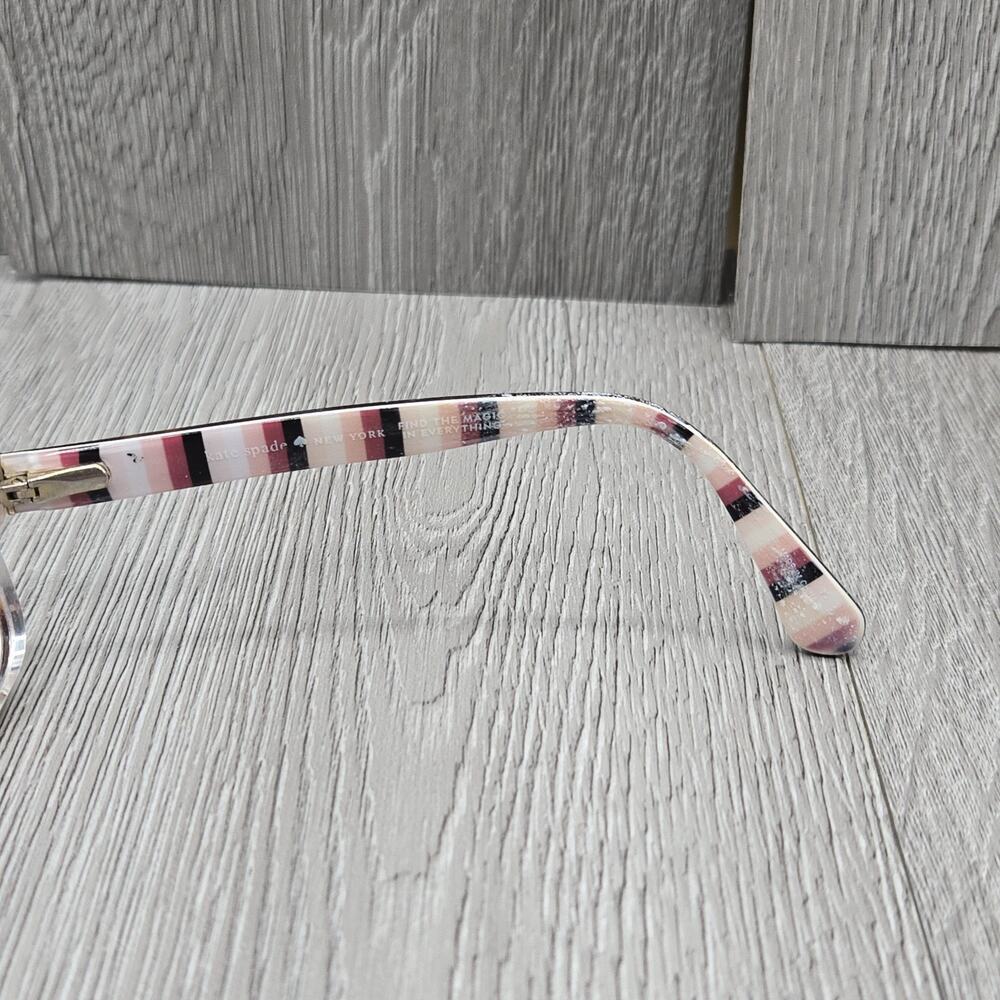 Kate Spade Eyeglasses LUCYANN2 2VM Tortoise 51-16-140 Striped - Picture 4 of 5